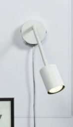 Nordlux Modern Indoor Wall Light White Metal GU10 Adjustable Head - No, IP20 - thumbnail 2