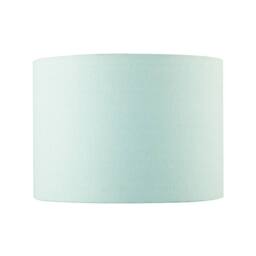 Happy Homewares Pale Duck Egg Linen Shade with Vibrant Colourful Inner Aztec Design in Duck Egg Blue - Size: 10 inches - thumbnail 4