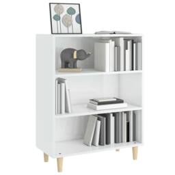 Berkfield Home Sideboard High Gloss White 69.5x32.5x90 cm Engineered Wood - thumbnail 6