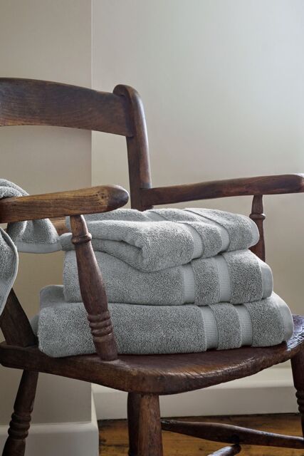 CHRISTY 'Signum' Heavyweight 100% Combed Cotton Towels in Light Grey - image 1