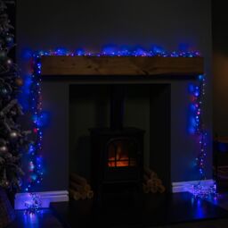 Samuel Alexander 125m 5000 LED TreeBrights Christmas String Lights with Timer in Blue White & Red - thumbnail 6