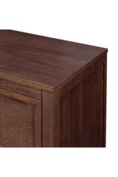 Teamson Home Hatteras Wooden Sideboard 3 Drawers 2 Doors in Walnut - thumbnail 9