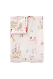 Belle & Boo 'Fairytale' Cosy Fleece Blanket Throw in Pink - Size: 150 cm × 200 cm - thumbnail 3