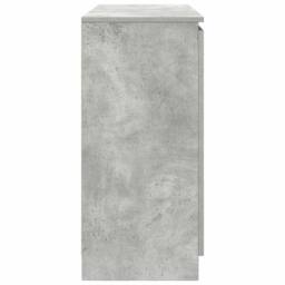 Berkfield Home Sideboard with Drawers Concrete Grey 100.5x35x76 cm Engineered Wood - thumbnail 7