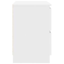 Berkfield Home TV Cabinet White 60x35x54 cm Engineered Wood - Size: 60 x 35 x 54 cm - thumbnail 7