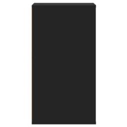 Berkfield Home Corner Chest of Drawers Black 40x41x76 cm Engineered Wood - Size: 40 x 41 x 76 cm - thumbnail 6