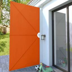 Berkfield Home Collapsible Terrace Side Awning Terracotta 400x200 cm - thumbnail 4