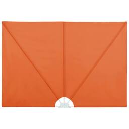 Berkfield Home Collapsible Terrace Side Awning Terracotta 400x200 cm - thumbnail 2