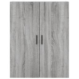 Berkfield Home Highboard Grey Sonoma 69.5x34x180 cm Engineered Wood - thumbnail 6