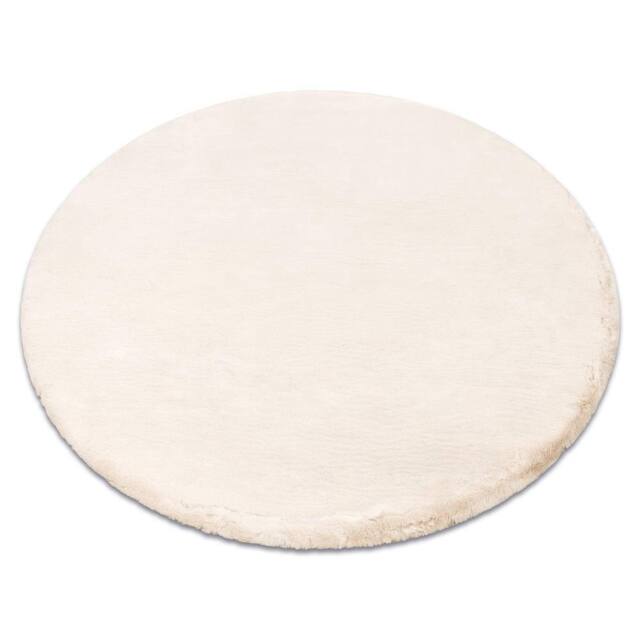 RugsX Teddy New Rug in Beige - Size: 160 cm diameter - image 1