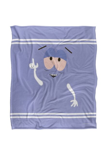 South Park Towelie Silky Touch Super Soft Throw Blanket 152 X 127 cm in White - image 1
