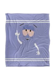 South Park Towelie Silky Touch Super Soft Throw Blanket 152 X 127 cm in White - thumbnail 1