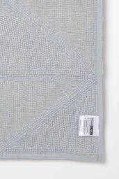 Homescapes 100% Cotton Bath Mat Tufted Geometric Design in Blue - thumbnail 5