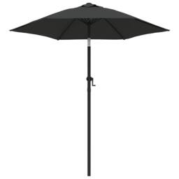 Berkfield Home Parasol Anthracite 200x224 cm Aluminium in Black - thumbnail 2