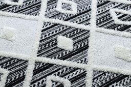 RugsX Maroc Rug in Black - Size: 120 cm x 170 cm - thumbnail 4