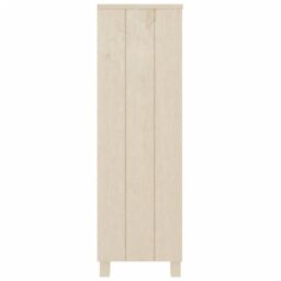Berkfield Home Book Cabinet HAMAR Honey Brown 85x35x112 cm Solid Wood Pine - Size: 85 x 35 x 112 cm - thumbnail 4