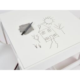 Liberty House Toys Table & Chairs with Storage Bins in White - thumbnail 4