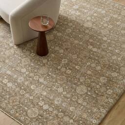 Livabliss Becki Owens Penny Vintage Beige Tan Traditional Vintage Boho Fringe Rug - Size: 160 cm x 215 cm - thumbnail 7