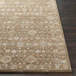 Livabliss Becki Owens Penny Vintage Beige Tan Traditional Vintage Boho Fringe Rug - Size: 160 cm x 215 cm - thumbnail 5