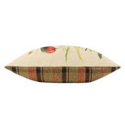 Evans Lichfield Bramble Pheasant Tartan Polyester Filled Cushion - Size: 43 cm x 43 cm - thumbnail 3