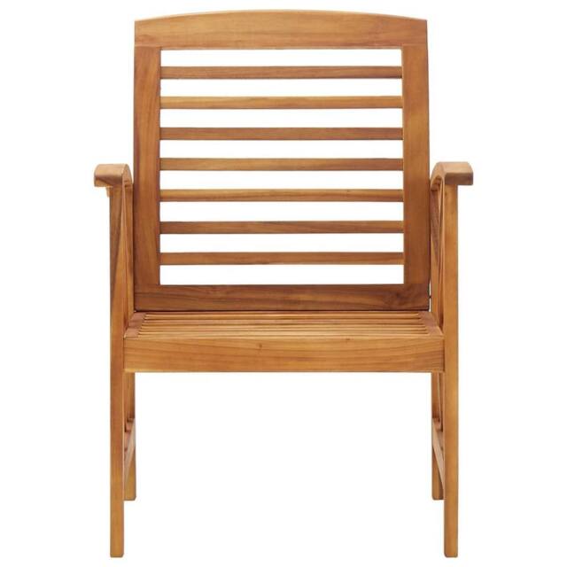 Berkfield Home Beautiful Garden Chairs 2 pcs Solid Acacia Wood in Brown - image 1