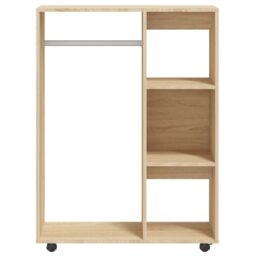 Berkfield Home Wardrobe Sonoma Oak 80x40x110 cm Engineered Wood in Brown - Size: 80 x 40 x 110 cm - thumbnail 5