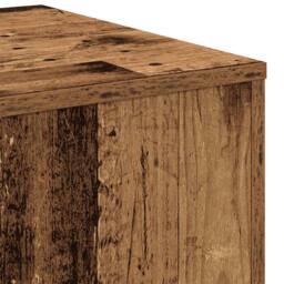 Berkfield Home Side Tables 3 pcs Artisan Oak Engineered Wood in Brown - thumbnail 8