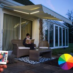Primrose Awnings Colour Changing RGB LED Light Kit for 2m Projection Patio Awnings - thumbnail 1