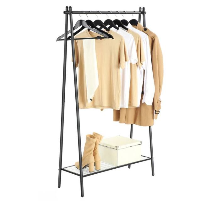 Kelvenix Clothes Rack with Steel Structure in Black - image 1