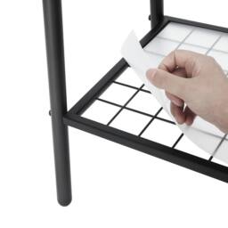 Kelvenix Clothes Rack with Steel Structure in Black - thumbnail 4