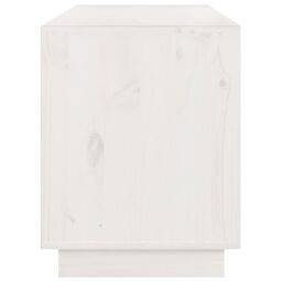Berkfield Home TV Cabinet White 176x37x47.5 cm Solid Wood Pine - thumbnail 7