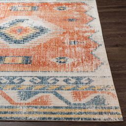 Livabliss Huntington Beach-Global Orange Blue Beige In- & Outdoor Rug in Burnt Orange - Size: 200 cm x 275 cm - thumbnail 5