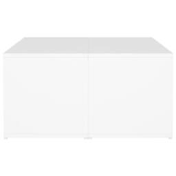 Berkfield Home Stylish Coffee Tables 4 pcs White 33x33x33 cm Engineered Wood - Size: 33 x 33 x 33 cm - thumbnail 7