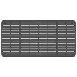 Berkfield Home Garden Table Anthracite 200x100x71 cm Steel in Black - Size: 200 x 100 x 71 cm - thumbnail 5