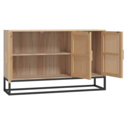 Berkfield Home Sideboard 105x30x65 cm Engineered Wood in Brown - Size: 105 x 30 x 65 cm - thumbnail 6
