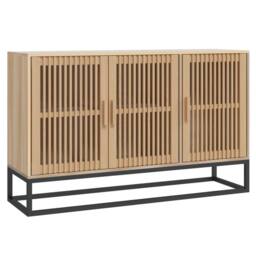 Berkfield Home Sideboard 105x30x65 cm Engineered Wood in Brown - Size: 105 x 30 x 65 cm - thumbnail 2