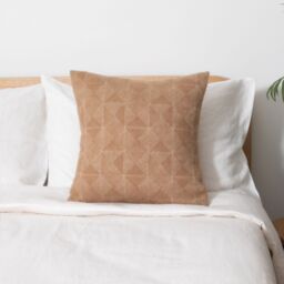 Native Natural Diamond Beige Wool Cushion Cover 45x45cm - Size: 45 cm x 45 cm - thumbnail 2