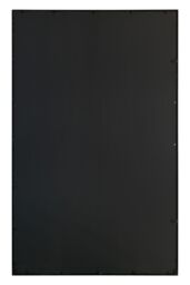 "MirrorOutlet Black Modern Window Garden Wall Mirror 69"" X 43"" (174CM X 110CM) - Size: 1 Pack" - thumbnail 3