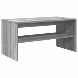 Berkfield Home TV Cabinet Grey Sonoma 80x40x40 cm Engineered Wood - Size: 80 x 40 x 40 cm - thumbnail 1