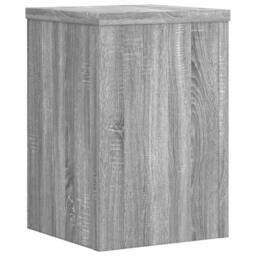 Berkfield Home Plant Stands 2 pcs Grey Sonoma 25x25x35 cm Engineered Wood - Size: 25 x 25 x 35 cm - thumbnail 4