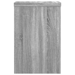 Berkfield Home Plant Stands 2 pcs Grey Sonoma 25x25x35 cm Engineered Wood - Size: 25 x 25 x 35 cm - thumbnail 5