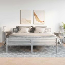 Berkfield Home Bedside Tables 2 pcs Grey Sonoma 46.5x29x61 cm Engineered Wood - thumbnail 3