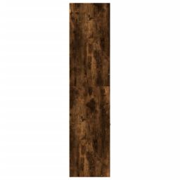 Berkfield Home Apothecary Cabinet¬†Smoked Oak 40x41x174.5 cm Engineered Wood in Brown - thumbnail 6