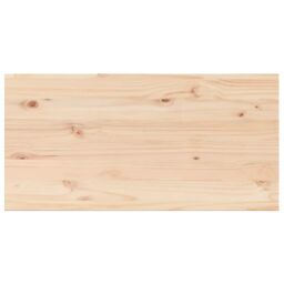Berkfield Home Table Tops 4 pcs 90x45x2.5 cm Rectangular Solid Wood Pine in Brown - thumbnail 3