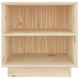 Berkfield Home Elegant Bedside Cabinets 2 pcs 40x34x40 cm Solid Wood Pine in Natural - Size: 40 x 34 x 40 cm - thumbnail 6