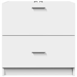 Berkfield Home Sink Cabinet White 59x37x59 cm Engineered Wood - Size: 59 x 37 x 59 cm - thumbnail 4