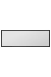 "MirrorOutlet Black Aluminium Edged Wall Leaner Mirror 47"" X 16"" (120 X 40CM) - Size: 1 Pack" - thumbnail 4