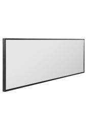 "MirrorOutlet Black Aluminium Edged Wall Leaner Mirror 47"" X 16"" (120 X 40CM) - Size: 1 Pack" - thumbnail 5