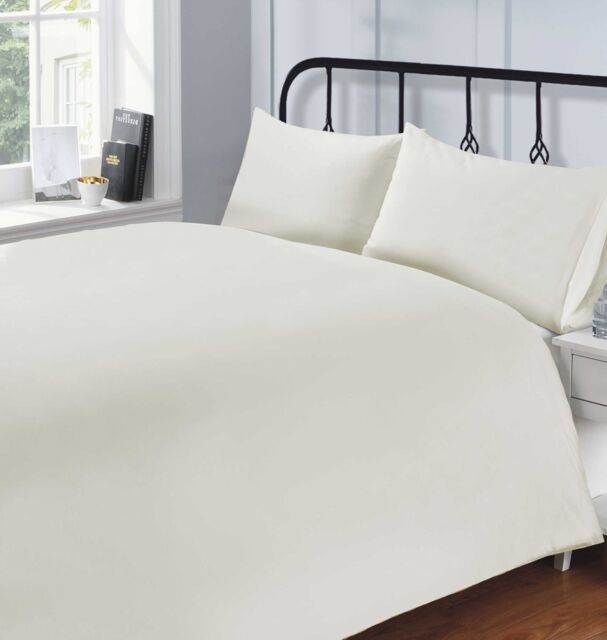 Rapport Home 200 Thread Count Oxford Pillowcase Each in Cream - Size: Standard Pillow Case - image 1