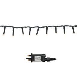 Samuel Alexander 50m 2000 LED TreeBrights Christmas String Lights with Timer in Warm White in Beige - thumbnail 8